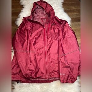 Outdoor Research Vibrant Pink Rain Jacket